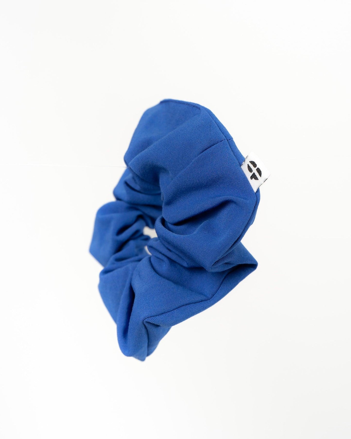 Chouchou cheveux bleu