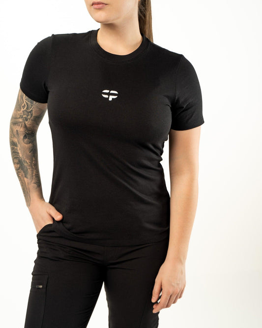 T-shirt noir, uniforme cp-vêtements